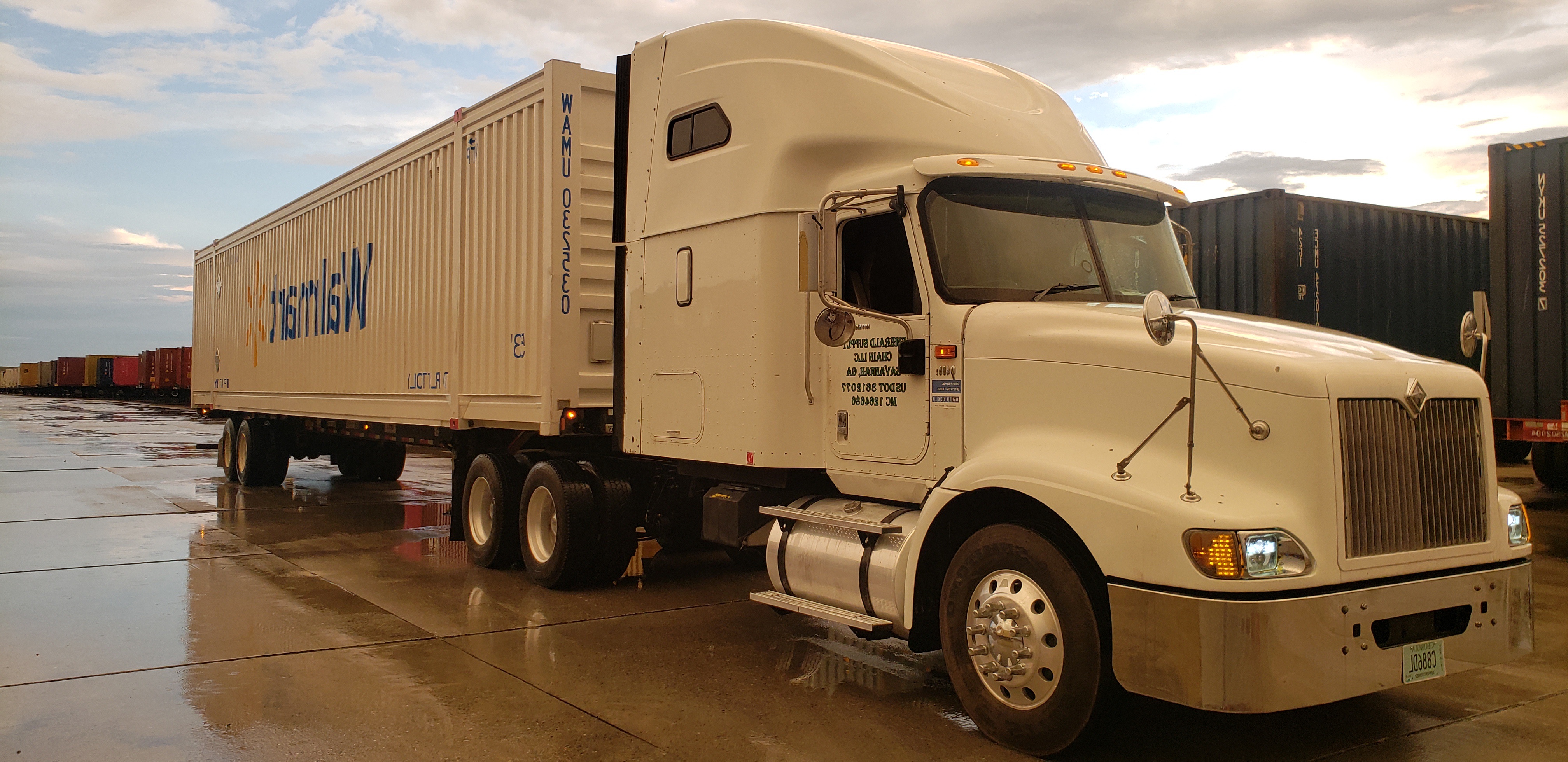 Freight transport services